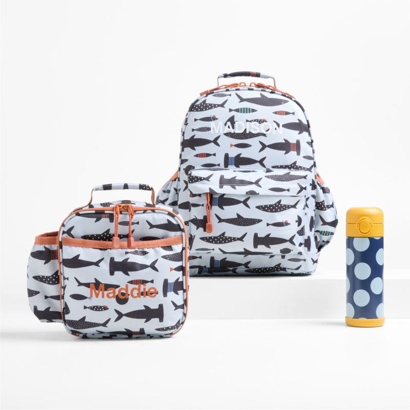 Shark School Kids Backpack Bundle - image 0 of 12