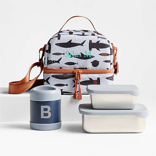 Shark School Kids Lunch Box Bundle