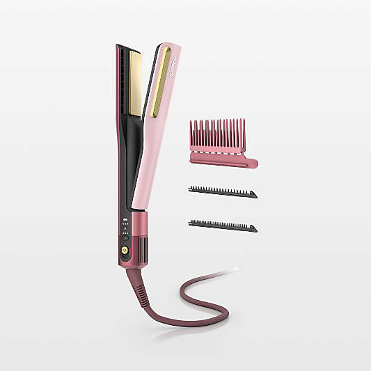 Shark SilkiPro™ Hair Straightener & Dryer in Rose Petal