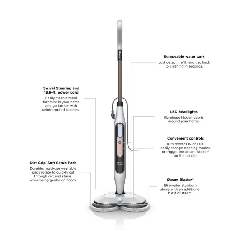 Shark® Steam & Scrub Steam Scrubbing and Sanitizing Steam Blaster® Mop - image 5 of 7