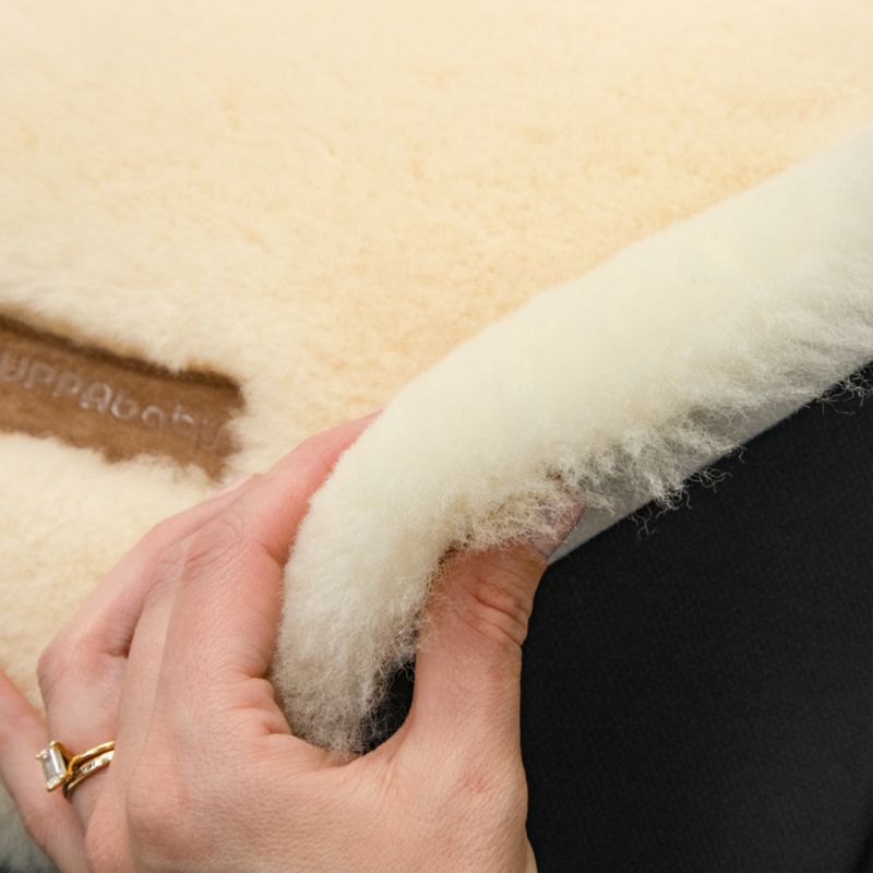 UPPAbaby ® Shearling Wool Luxe Baby Stroller Seat Liner - image 3 of 6