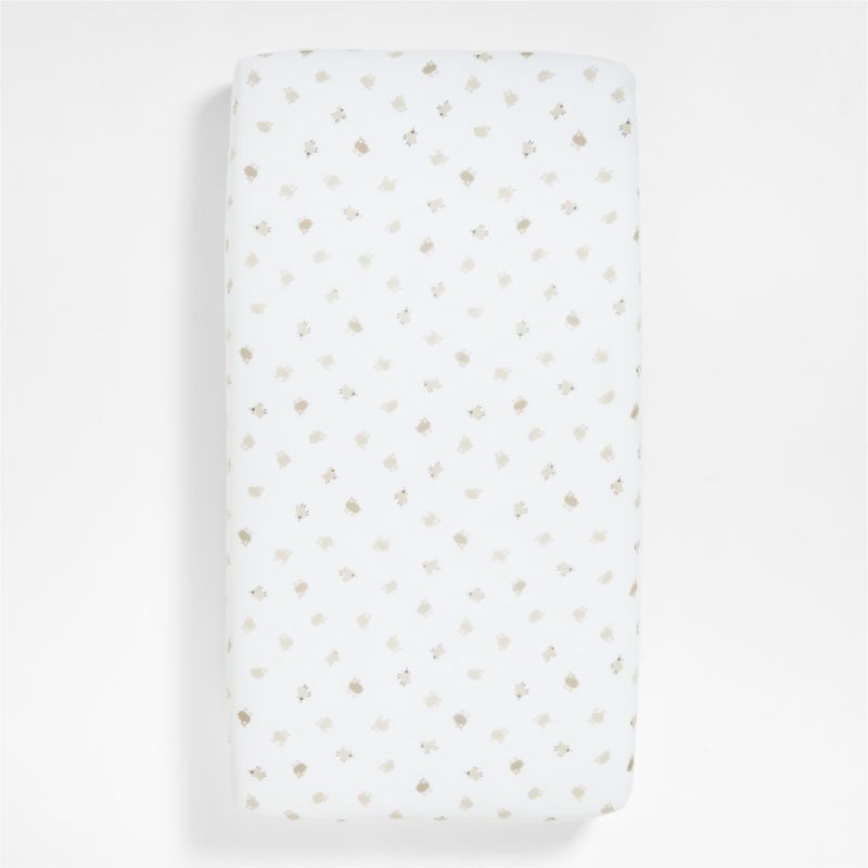 Supersoft Sheep Gauze Organic Cotton Baby Crib Fitted Sheet - image 3 of 5