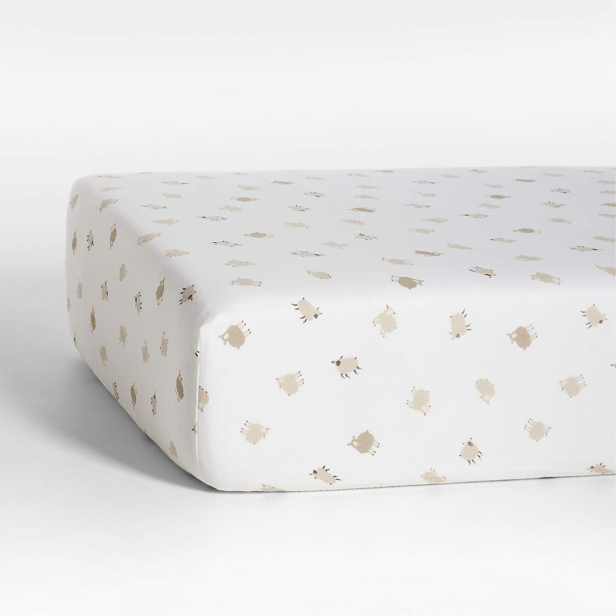 Supersoft Sheep Organic Cotton Gauze Baby Crib Bedding Set Crate