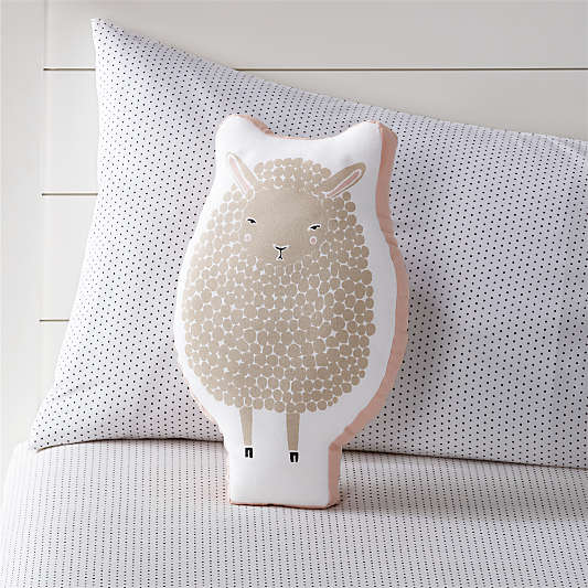 White Sheep Pillow