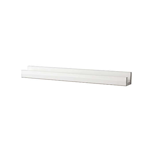 Beaumont White Wood Book Ledge Shelf