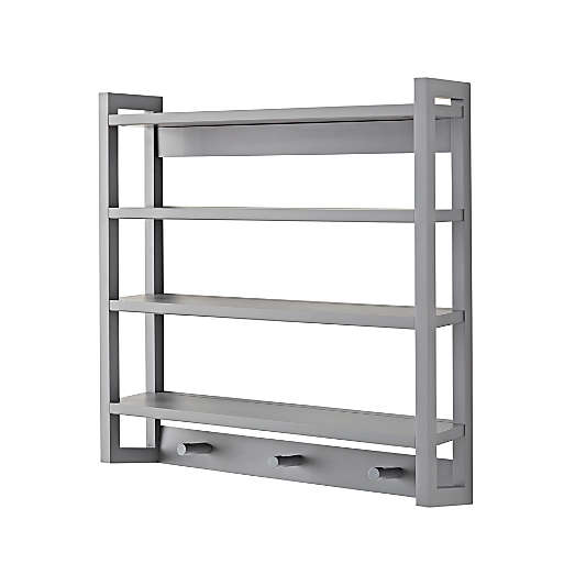 Beaumont Grey Wall Rack