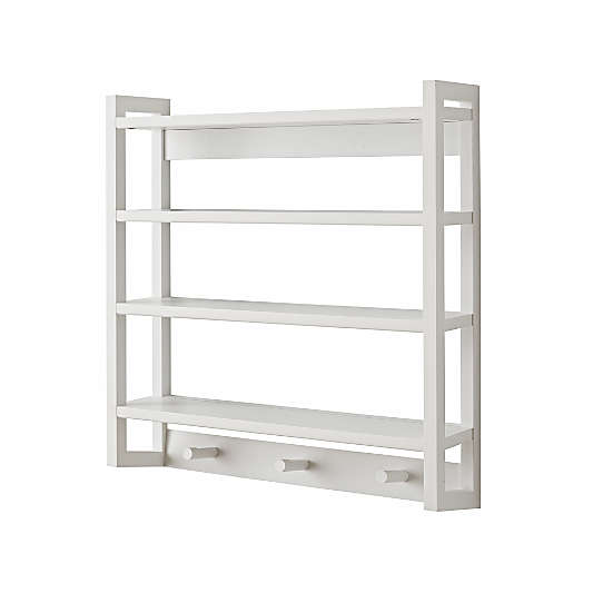 Beaumont White Wall Rack