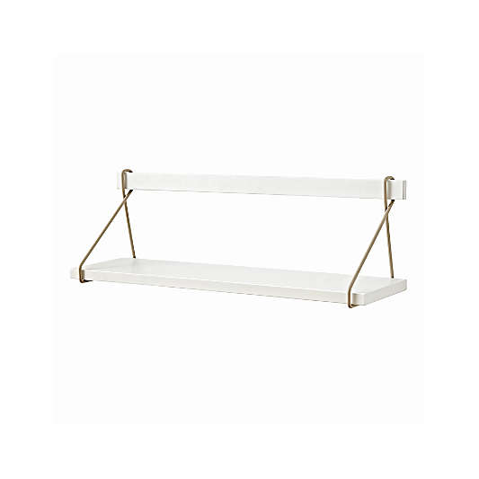 White Suspension Shelf