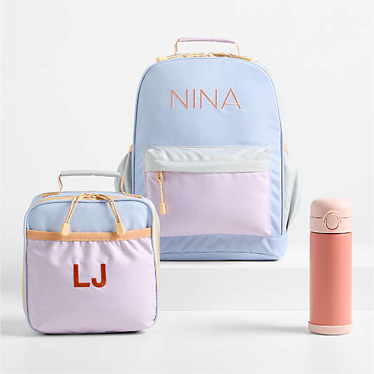 Sherbet Colorblock Kids Backpack Bundle