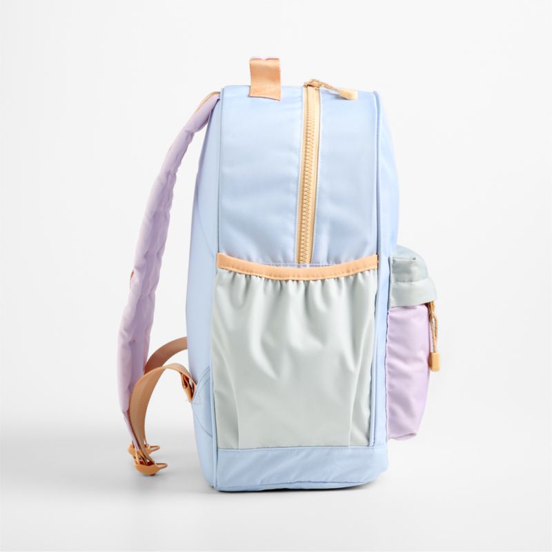 Sherbet Colorblock Large Kids Backpack with Side Pockets - image 3 of 10