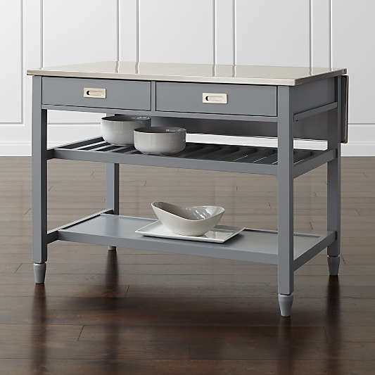 Sheridan Grey Kitchen Island