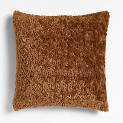 Caramel best sale throw pillows