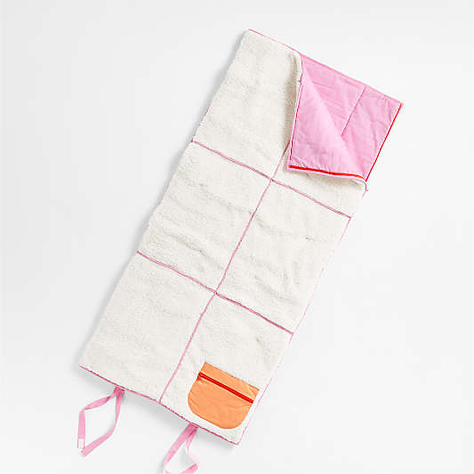 Sherpop Pink Sherpa Sleeping Bag