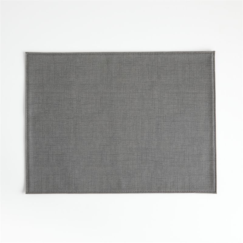 Shiloh EasyCare Grey Placemat Crate & Barrel Canada