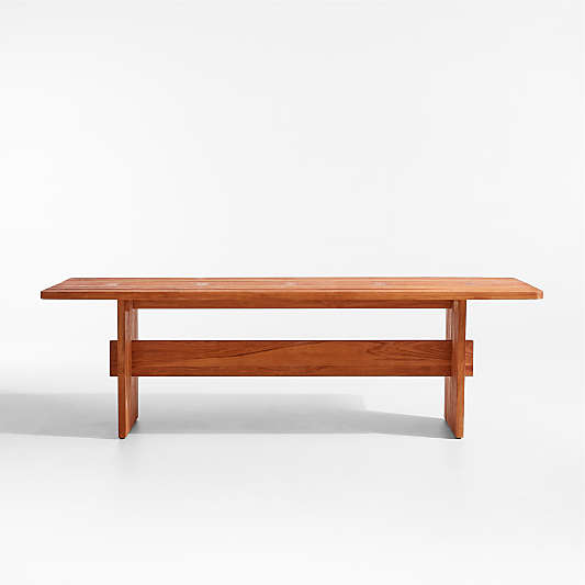 Shinola Mackinac Teak Outdoor Dining Table