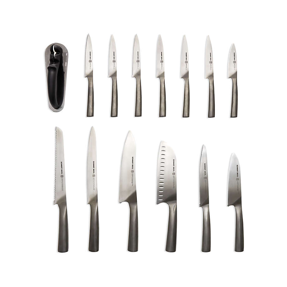 Schmidt Brothers Farmhouse Blend Jumbo Steak Knives, Set of 4 + Reviews, Crate & Barrel