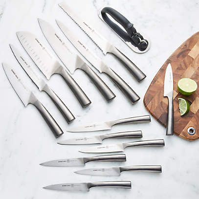 Schmidt Brothers Crosstown 15-Piece Knife Block Set + Reviews, Crate &  Barrel in 2023