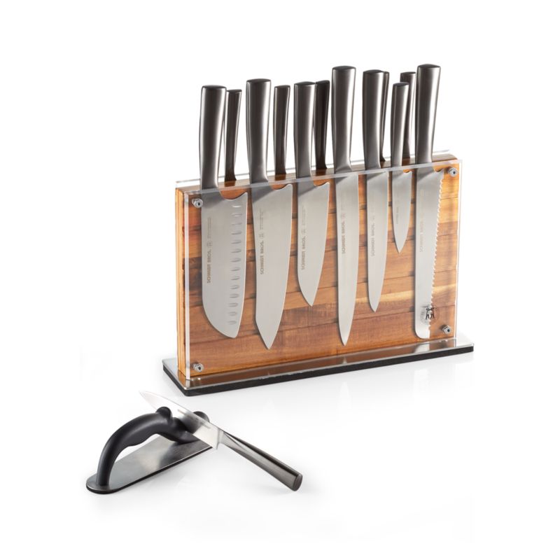 Schmidt Brothers ® Acacia Shiplap 15-PIece Knife Block Set - image 4 of 4