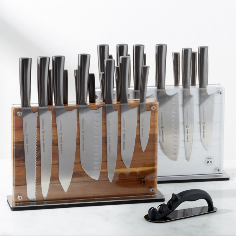 Schmidt Brothers ® Acacia Shiplap 15-PIece Knife Block Set - image 2 of 4