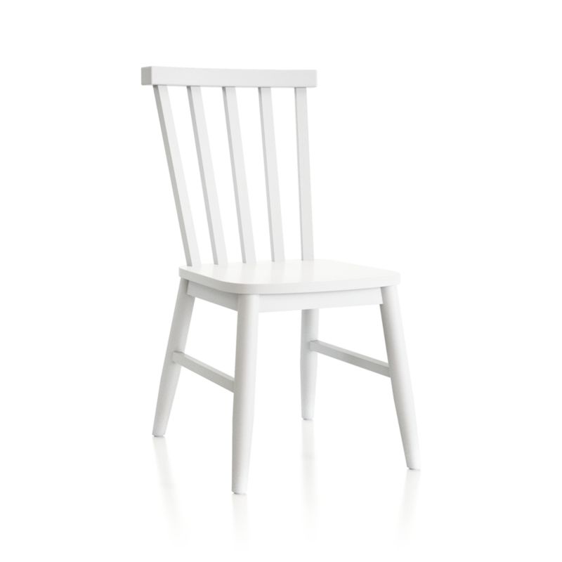 Parke White Wood Kids Desk Chair - image 7 of 12