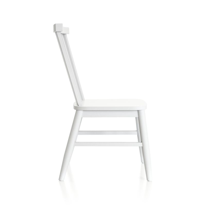 Parke White Wood Kids Desk Chair - image 8 of 12