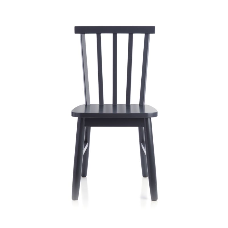 Shore Charcoal Wood Kids Play Chair