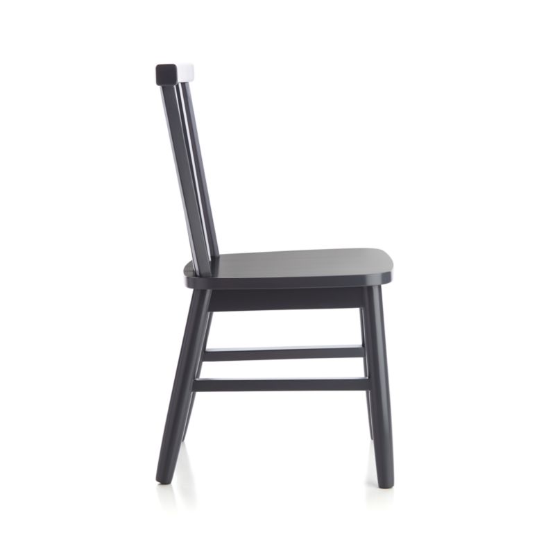 Shore Charcoal Wood Kids Play Chair