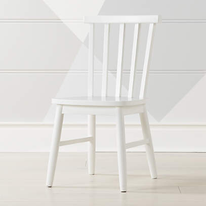 Shore White Kids Chair