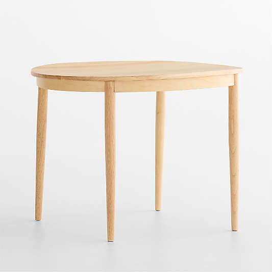Shore Natural Wood Round Kids Play Table
