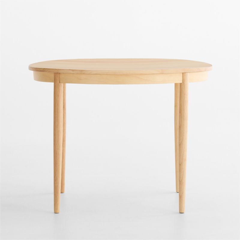 Shore Natural Wood Round Kids Play Table - image 4 of 6