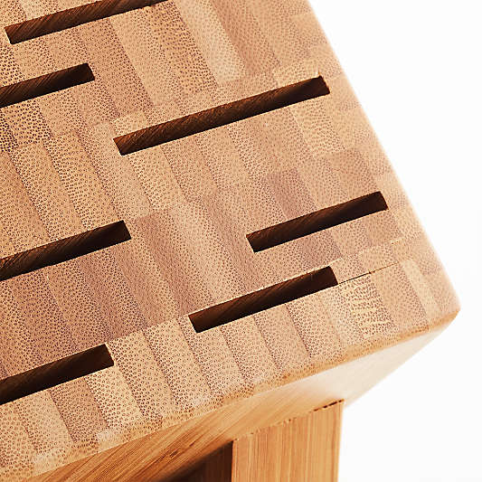 Shun ® 11-Slot Bamboo Knife Block