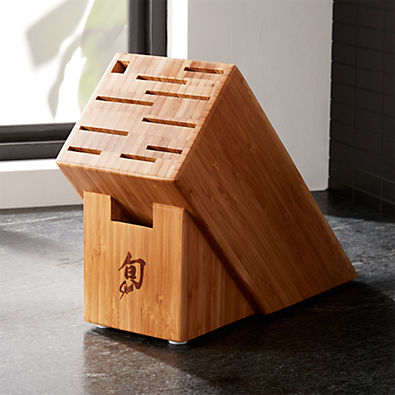 View Shun ® 11-Slot Bamboo Knife Block details
