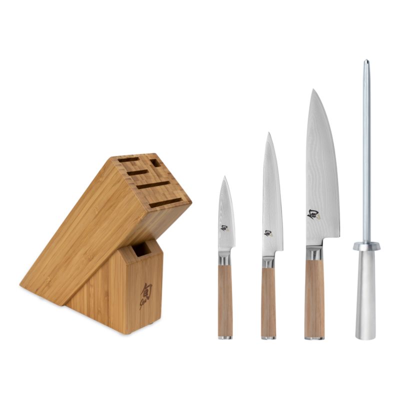 Shun ® Classic Blonde 5-Piece Starter Knife Set