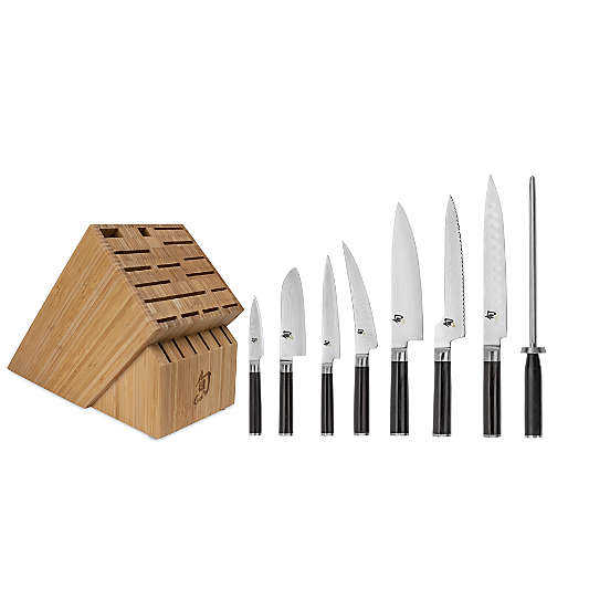 Shun ® Classic 9-Piece Chef's Knife Block Set