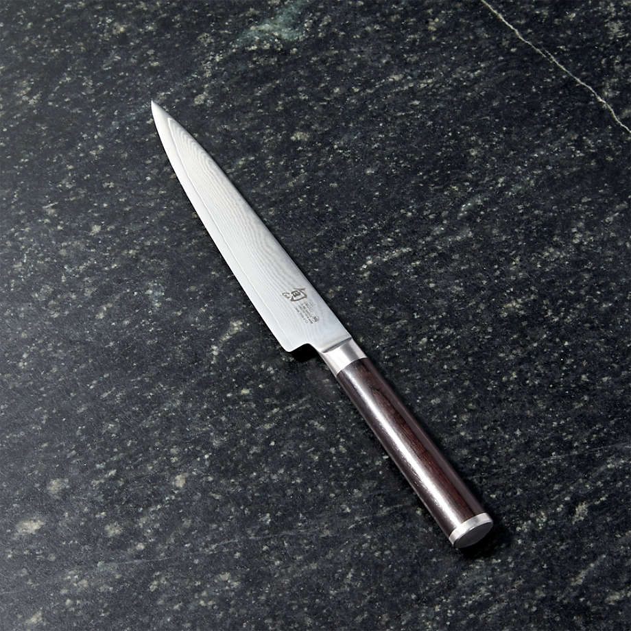 Shun Classic 6" Utility Knife | Crate & Barrel