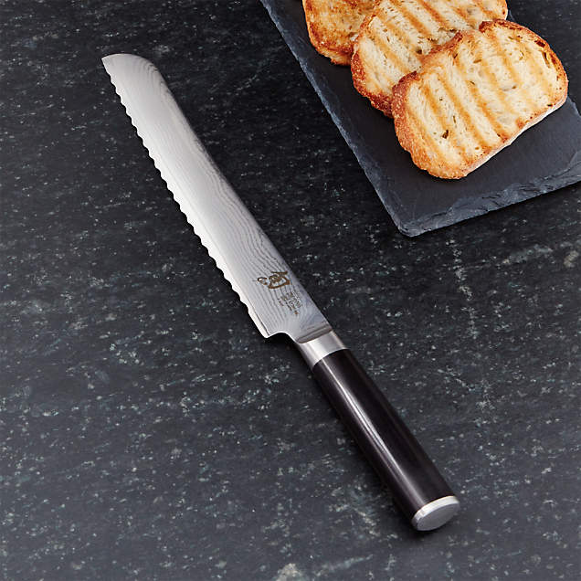 Shun Kanso 9" Bread Knife + Reviews Crate & Barrel