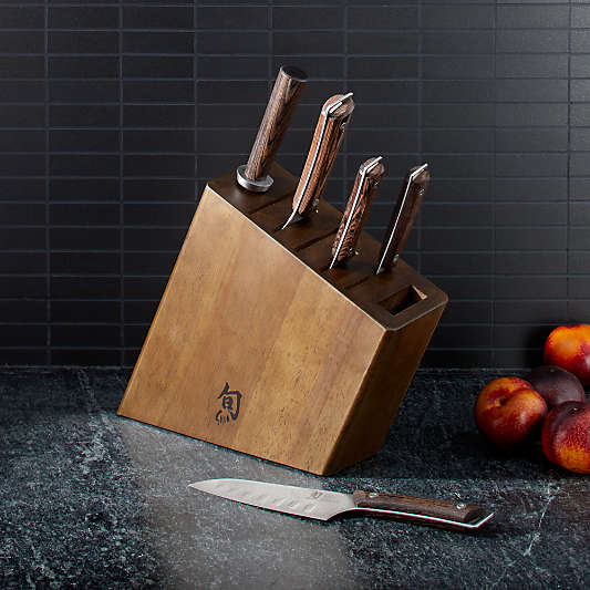 Shun ® Kanso 6-Piece Knife Block Set