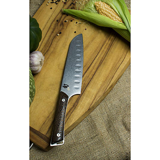 Shun ® Kanso 7" Hollow-Ground Santoku Knife