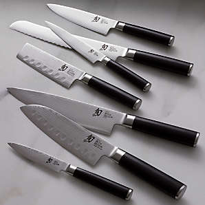 All-Clad Forged 7 Santoku Knife | Crate & Barrel