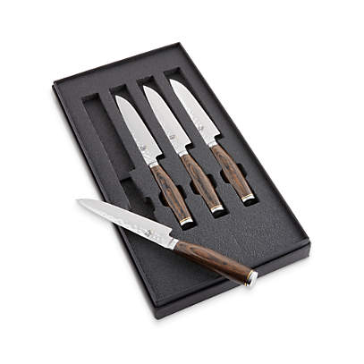 Kai TDMS0400 Four Piece Steak Knife Set - Shun Premier