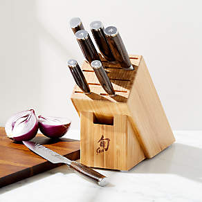 Shun ® Premier Blonde 8-Piece Knife Block Set