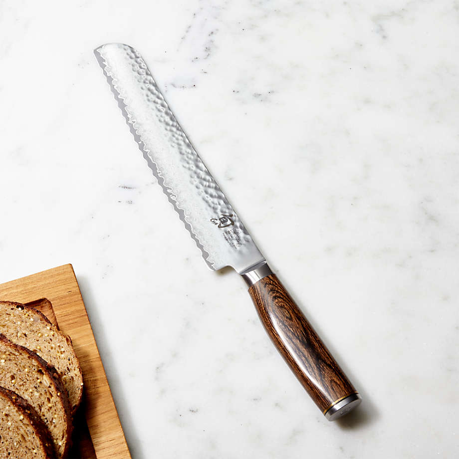 Shun Premier 9" Bread Knife + Reviews | Crate & Barrel