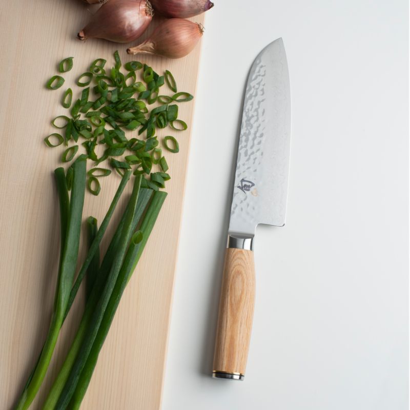 Shun ® Premier Blonde 7" Santoku Knife - image 4 of 5