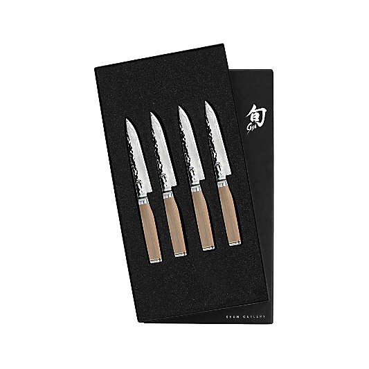 Shun ® Premier Blonde Steak Knives, Set of 4