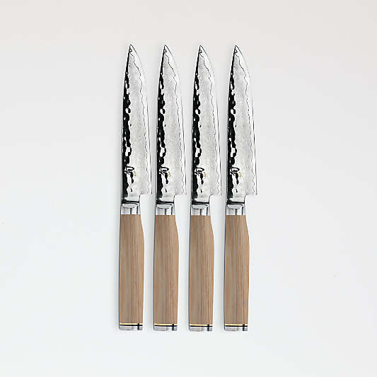 Shun ® Premier Blonde Steak Knives, Set of 4