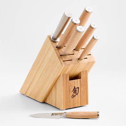 Shun ® Premier Blonde 8-Piece Knife Block Set