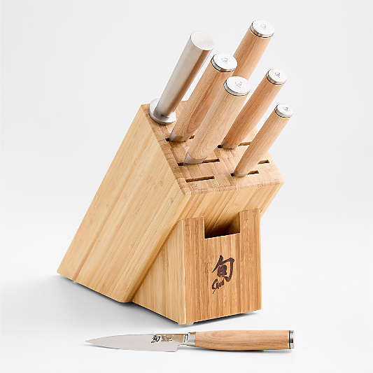 Shun ® Premier Blonde 8-Piece Knife Block Set