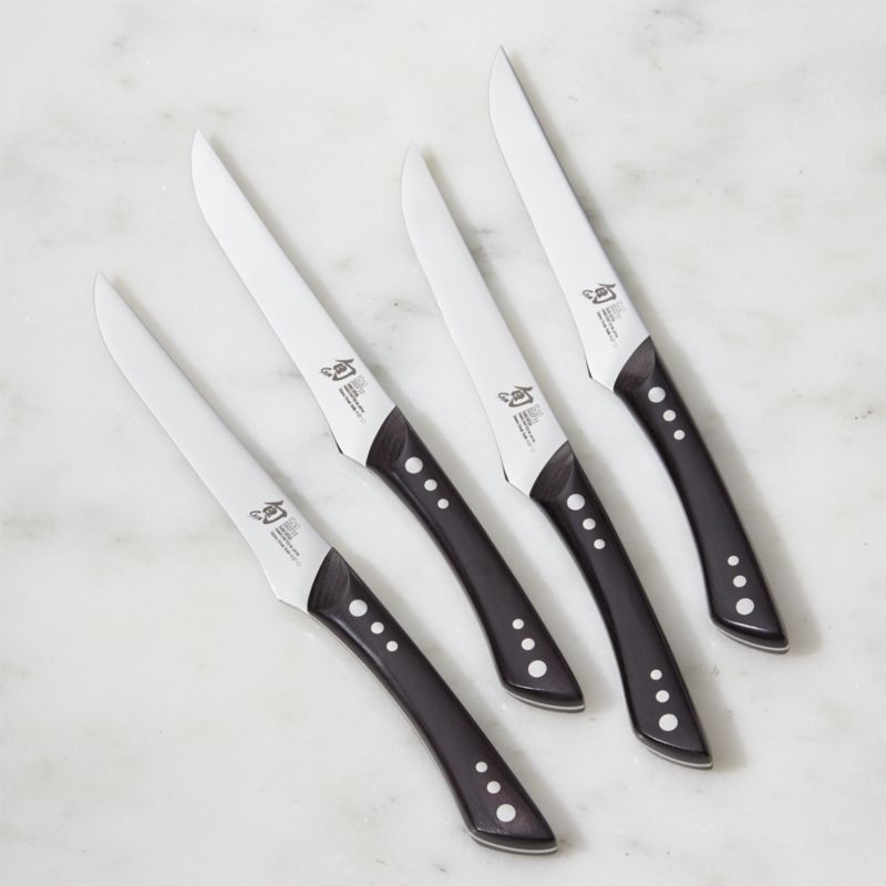 Shun ® Shima Steak Knives, Set of 4