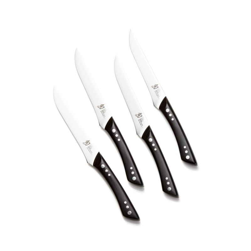 Shun Shima Steak Knives, Set of 4 + Reviews Crate & Barrel Canada
