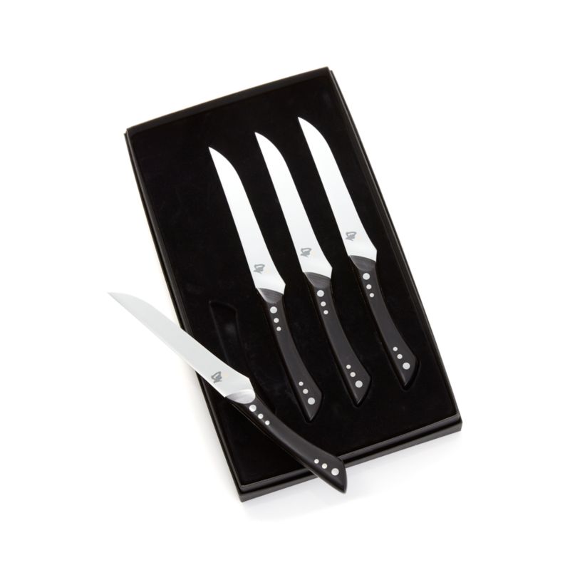 Shun Shima Steak Knives, Set of 4 + Reviews Crate & Barrel Canada